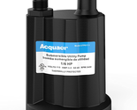 Acquaer Submersible Water Pump 1/6 HP Sump Pump Thermoplastic Utility Pu... - $127.04