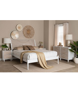 Hazel Carved Contrasting 4Pc Bedroom Set - $33,001.94 MXN