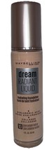 1- Maybelline Dream Radiant Liquid Foundation #10 PORCELAIN IVORY (New) ... - $24.74