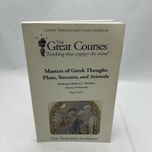 The Great Courses: Masters of Greek Thought: Plato, Socrates, and Aristotle - $10.12