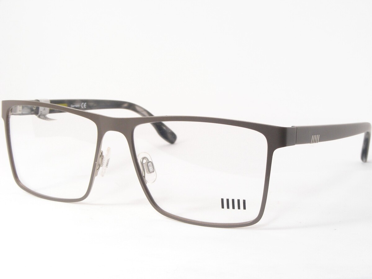 GAFAS ÚNICAS RARAS METROPOLITAN 8031 300 Gris Oscuro 57-16-145 Alemania ... - $86.04