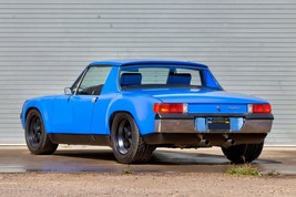 1970 Porsche 914 blue rear | 24x36 inch POSTER | classic car - £16.73 GBP