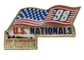NHRA US Nationals 44th Annual 1998 Top Eliminator Club Hat Pin - $9.89