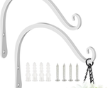 Iron Wall Hooks Decorative Metal Curved Plant Hanger Hooks, Indoor/Outdo... - $22.02