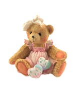 Cherished Teddies 910732  1992 Amy Hearts Quilted With Love Vtg Enesco COA - £15.00 GBP