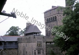 1985 Castle Cardiff Exterior Views Cardiff England 2Kodachrome Generic Slide - £2.72 GBP