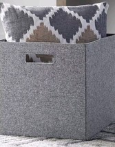 Better Homes &amp; Garden™ ~ GRAY ~ 12.75&quot; ~ Fabric Storage Cube/Bin - $644.37 MXN