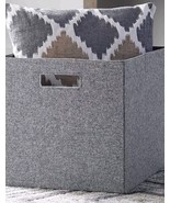 Better Homes &amp; Garden™ ~ GRAY ~ 12.75&quot; ~ Fabric Storage Cube/Bin - €30,19 EUR