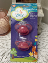 Baby Joey ~ 2 Pack Silicone Nipple Pacifiers ~ 6 + Months ~ Brand New ~ ... - $139.45 MXN
