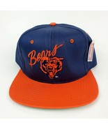 1990&#39;s NOS Chicago Bears Hat Team NFL SnapBack New with Tags Script &amp; Logo - £21.79 GBP