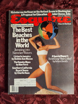 ESQUIRE April 1984 Travel John Cleese Jack Elliott Polo Max Apple Lynda Barry - £16.52 GBP