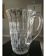 Val St. Lambert Crystal Imperial Glass Pitcher From Belgium - $63.89 CAD