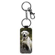 Yellow Labrador Keychain, Yellow Labrador Dog Keyring - £9.94 GBP