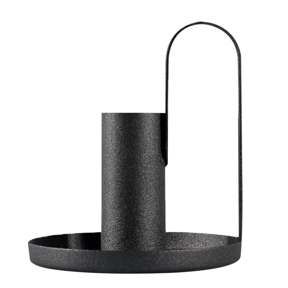 2Pcs Candle Holders Small Candle Stand Holder Black Simple  Candelabrum
... - $182.53