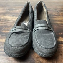 Natural  Soul Gray Suded and Leather Loafers Flat Size 8 - £20.97 GBP