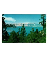 Vintage Postcard Lake Tahoe California Nevada Sierra Nevada Mountains Va... - £7.47 GBP