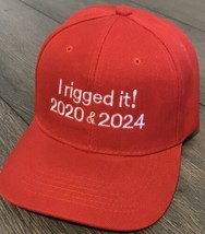 Donald Trump Make America Great Again Maga Parody I Rigged It Funny Hat 2024 Usa - £13.92 GBP