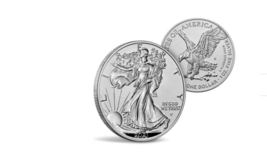 American Eagle 2021 One Ounce Silver Reverse Proof Two-Coin Set Designer Edition - £482.52 GBP