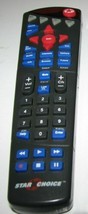 Remote Control + Cover Satellite Hd Tv Star Choice Shaw Direct Model IRC442 - £16.29 GBP