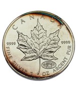 2000 Kanada 1 Unze Silber Maple Leaf BU, Fireworks Privy - $76.36