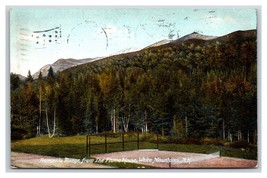 Franconia Range From Flume House White Mountains New Hampshire NH DB Postcard T3 - £2.31 GBP