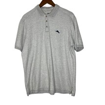 Tommy Bahama Gray Polo Shirt Size M Men&#39;s - $20.00