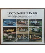 1976 Lincoln Mercury Sales Brochure Marquis Montego Capri Mark IV Contin... - $17.62 CAD