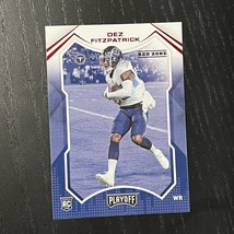 2021 Panini Playoff Football Dez Fitzpatrick Base RC #230 Red Zone Parallel - £1.54 GBP