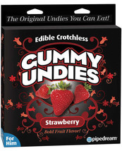 Edible Male Gummy Undies - Strawberry - $15.97