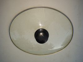 24BB79 GLASS LID TO SLOW COOKER: 11-5/16&quot; X 8-15/16&quot;, VERY GOOD CONDITION - $7.65