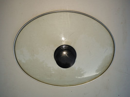 24BB79 Glass Lid To Slow Cooker: 11-5/16&quot; X 8-15/16&quot;, Very Good Condition - £6.11 GBP