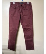 Men’s J Brand Jeans Sz 31x31 Kane Arroyo Wine Skinny - $68.38 CAD