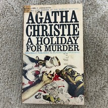 A Holiday For Murder Mystery Paperback Book by Agatha Christie Suspense 1962 - £9.62 GBP