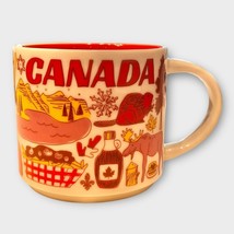 STARBUCKS Canada Been There Series 14 oz coffee tea mug Across the Globe - $33.87