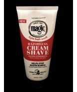 MAGIC RAZORLESS CREAM SHAVE EXTRA STRENGTH FOR COARSE BEARDS 6oz - $94.84 MXN