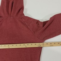 The North Face Women's Burnt Orange Drawstring Hoodie Pullover Sweatshirt Size S image 4