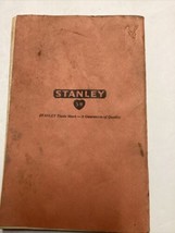 Stanley No 15 Catalog March 1937 Bolts Garage Butt Hinges Vintage Paper - $24.01