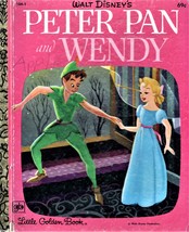 Little Golden Book - Peter Pan and Wendy (Walt Disney) - $5.70