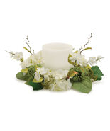 Hydrangea Floral Candle Ring (Set of 2) - 851538 - $95.80 CAD