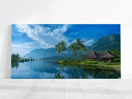 Bora Bora Beach Art, Tropical Paradise Pool, Tahiti Photo Print Four Sea... - £20.30 GBP+