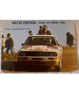 ⭕⭕VTG card pocket calendar 1986 STEV BLONQUEVIST Portugal rallies 86 - $4.95