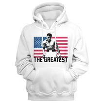 Muhammad Ali America&#39;s Greatest Hoodie GOAT Boxing Champion of the World - £37.75 GBP+