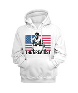 Muhammad Ali America&#39;s Greatest Hoodie GOAT Boxing Champion of the World - £37.35 GBP+