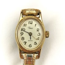 Timex Womens Gold Tone Watch Vintage Needs Battery - $9.95