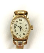 Timex Womens Gold Tone Watch Vintage Needs Battery - £9.50 GBP