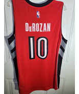 Adidas 2014 Swingman Jersey Toronto Raptors DeMar DeRozan Red sz M - $59.39