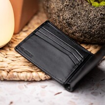 Genuine stingray Vallo Wallet Black image 9