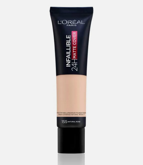 L’Oréal Paris Infaillible 24H Matte Cover Foundation - 155, Natural Ros... - $27.00
