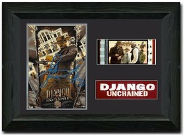 Django Unchained 35mm Framed Film Cell Display - Cast Signed - £14.50 GBP