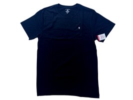 Lucky Brand Sleepwear Mens M Black Clover Logo Stretch Slim Fit Crewneck... - $227.59 MXN